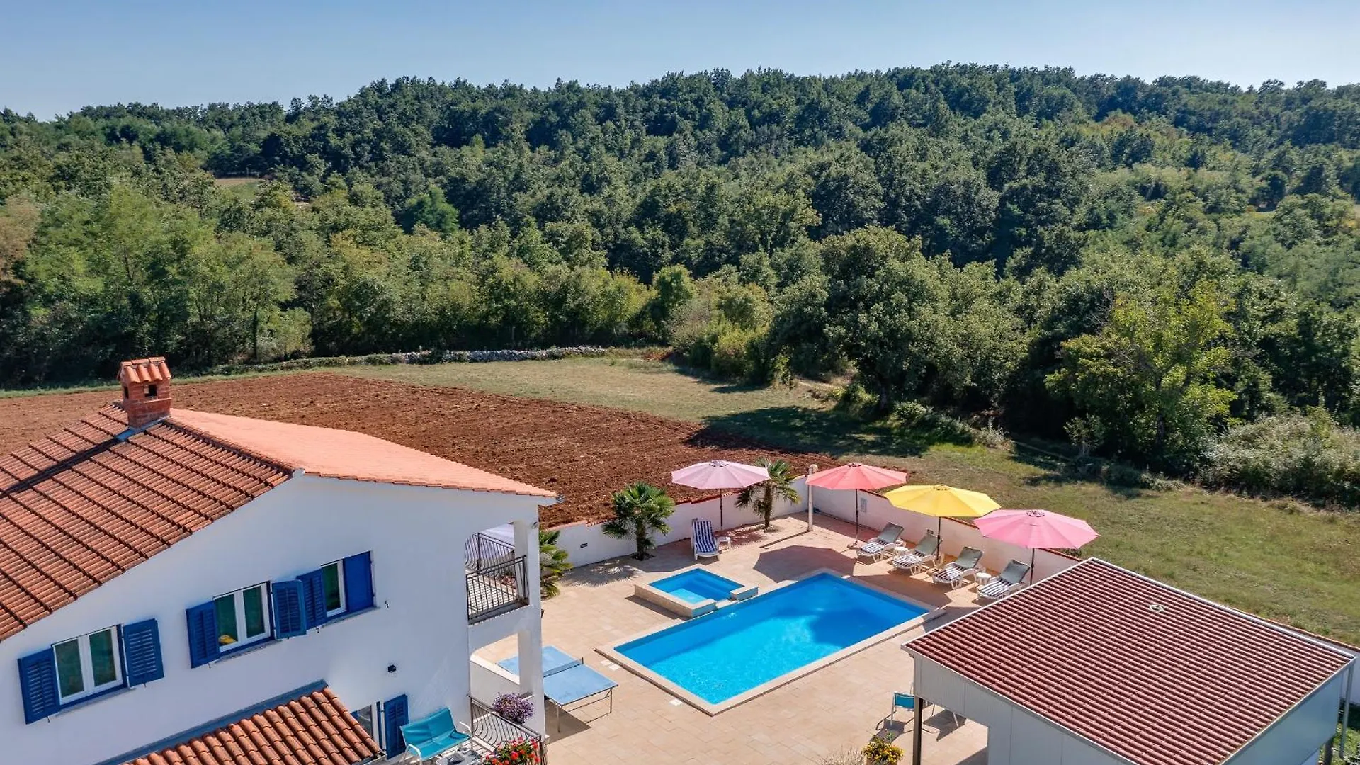 Villa Holiday House In Rural Istria With Pool And Hydromassage Žminj